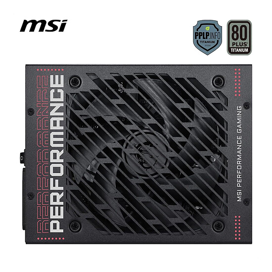 Alimentation PC MSI MPG Ai1600TS PCIE5 - Autre vue