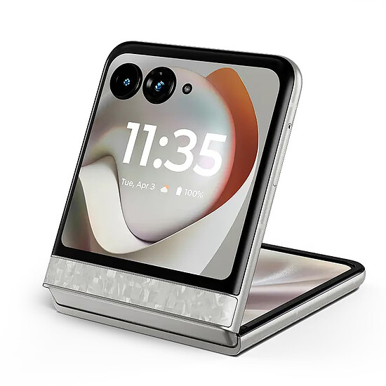 Smartphone Motorola Razr 70 PANTONE Bright White -  256 Go - 8 Go   - Autre vue