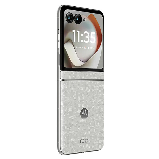 Smartphone Motorola Razr 70 PANTONE Bright White -  256 Go - 8 Go   - Autre vue