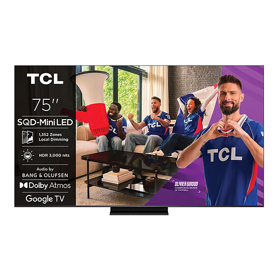 TV TCL 75C7L - TV 4K UHD HDR - 189 cm - Autre vue