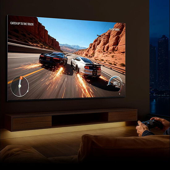 TV TCL 55C7L - TV 4K UHD HDR - 139 cm - Autre vue