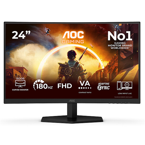 Écran PC AOC C24G42FE - Autre vue