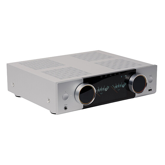 Ampli HiFi Stéréo Onkyo Muse Y-50 Argent + Klipsch RP-600M II Ebène - Autre vue