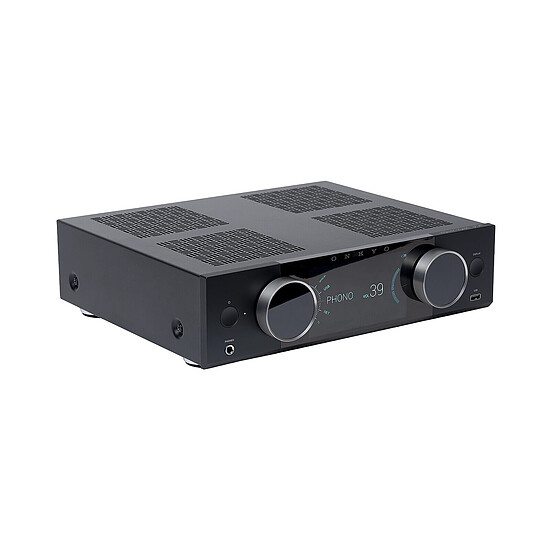Ampli HiFi Stéréo Onkyo Muse Y-40 Noir + Klipsch RP-600M II Ebène - Autre vue
