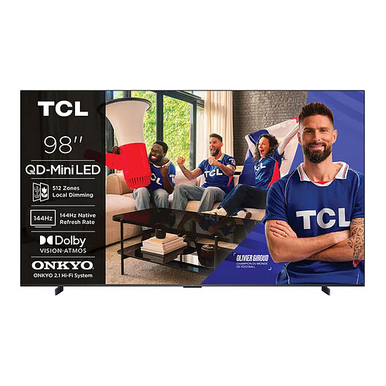 TV TCL 98P8L - TV 4K UHD HDR - 249 cm - Autre vue