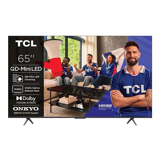 TV TCL 65P8L - TV 4K UHD HDR - 164 cm   - Autre vue
