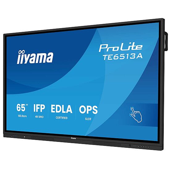 Écran dynamique iiyama 65" LED - ProLite TE6513A-B3AG - Autre vue