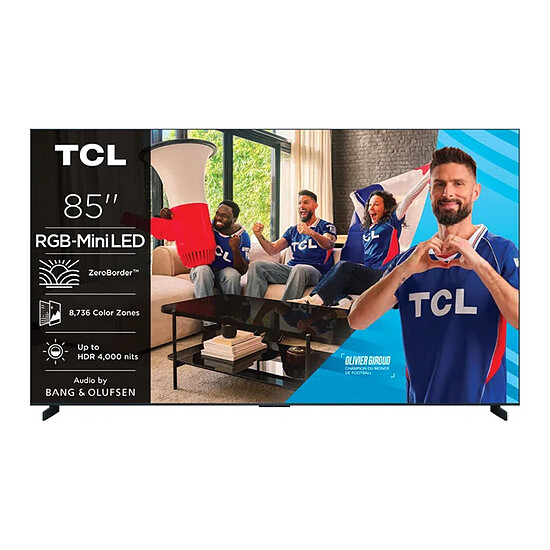 TV TCL 85RM9L - TV 4K UHD HDR - 215 cm - Autre vue