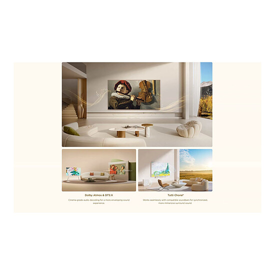 TV TCL 85A400 Pro - TV 4K UHD HDR - 215 cm - Autre vue