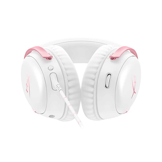 Casque micro HyperX Cloud III - blanc/rose - Autre vue