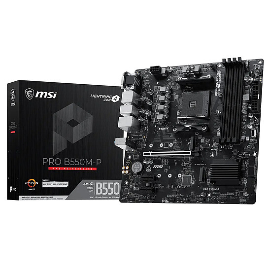 Carte mère MSI PRO B550M-P - Autre vue