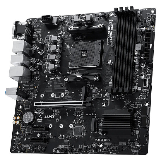 Carte mère MSI PRO B550M-P - Autre vue