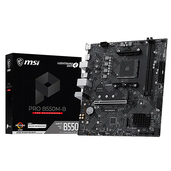 Carte mère MSI PRO B550M-B - Autre vue