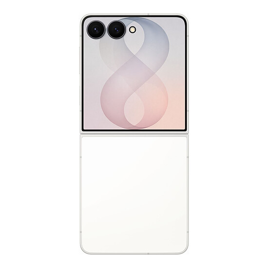 Smartphone Samsung Galaxy Z Flip8 Blanc - 256 Go - 8 Go  - Autre vue