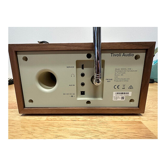 Enceinte sans fil Tivoli Audio Model One+ Noyer - Autre vue