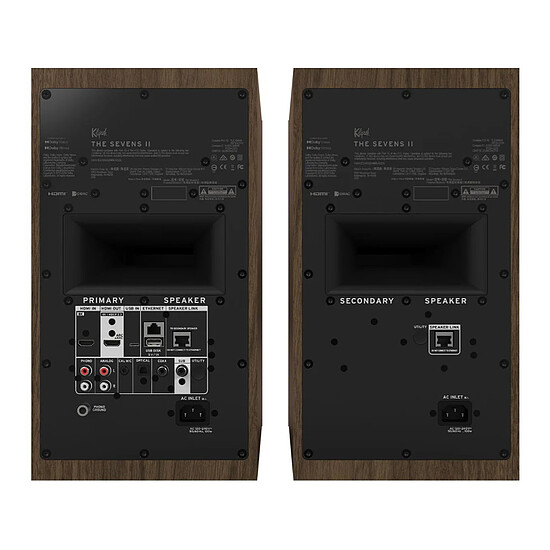 Enceintes HiFi / Home-Cinéma Klipsch The Sevens II Noyer - Autre vue
