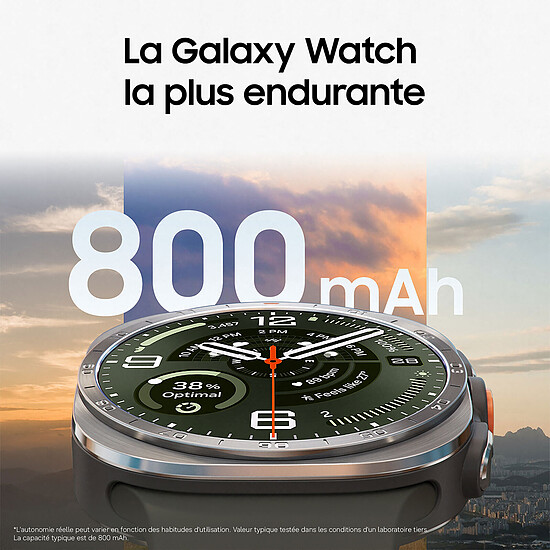 Montre connectée Samsung Galaxy Ultra2 (44 mm / Noir Titane) - Autre vue