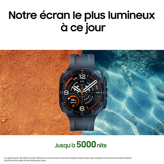 Montre connectée Samsung Galaxy Ultra2 (44 mm / Noir Titane) - Autre vue