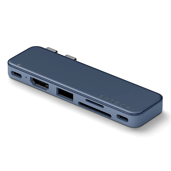 Hub USB Satechi USB-C Snap Hub 6-en-1 - Indigo - Autre vue