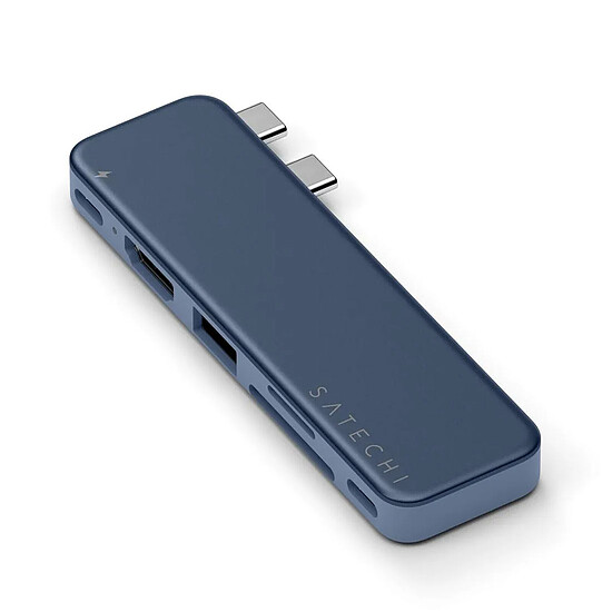 Hub USB Satechi USB-C Snap Hub 6-en-1 - Indigo - Autre vue