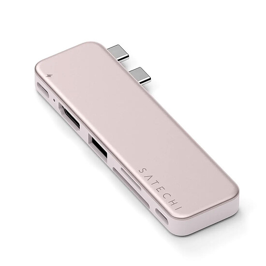Hub USB Satechi USB-C Snap Hub 6-en-1 - Blush - Autre vue