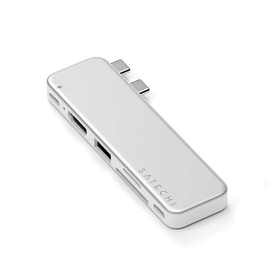 Hub USB Satechi USB-C Snap Hub 6-en-1 - Argent - Autre vue