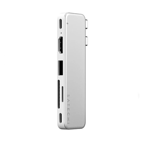 Hub USB Satechi USB-C Snap Hub 6-en-1 - Argent - Autre vue