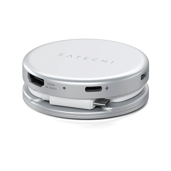 Hub USB Satechi OntheGo 5-en-1 Adaptateur Multiport - Argent - Autre vue