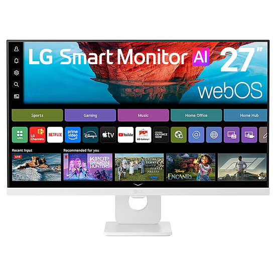 Écran PC LG 27" LED - 27U731SB-W - Autre vue