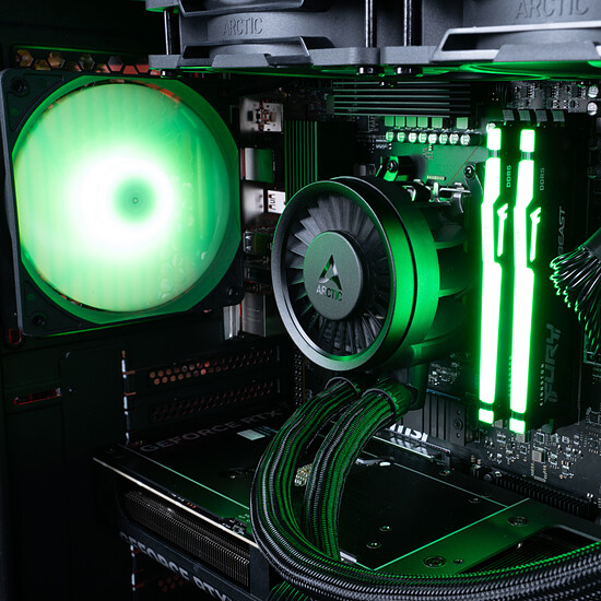 PC de bureau PC Gamer Backstab - Win11 installé (licence fournie) - Autre vue
