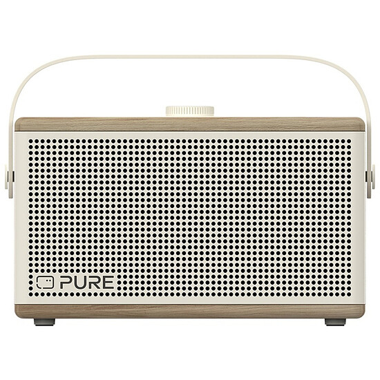 Enceinte sans fil Pure Classic Aura - Blanc Coton/Chêne - Autre vue