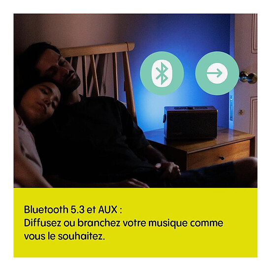 Enceinte sans fil Pure Classic Aura - Brun Café/Noyer - Autre vue