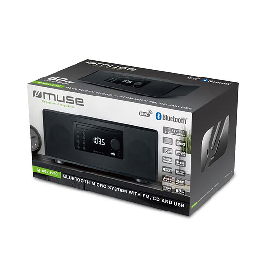 Enceinte sans fil Muse M-692 BTC - Enceinte compacte - Autre vue