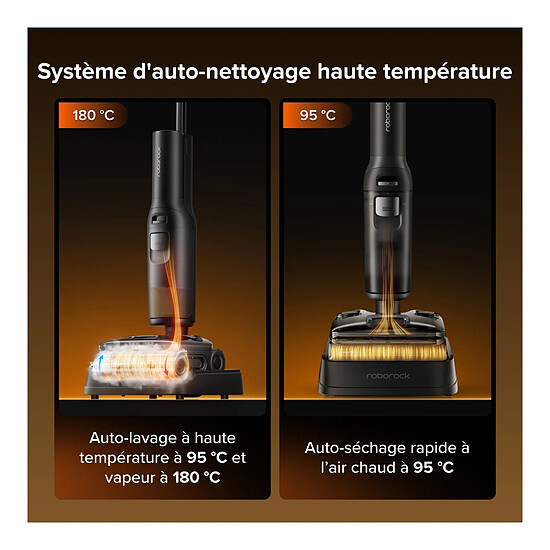 Robot et aspirateur Roborock F25 Steam - Autre vue