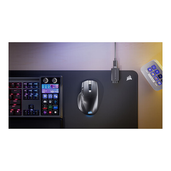 Souris PC Corsair Gaming Nightsword v2 SD Stream Deck - Autre vue