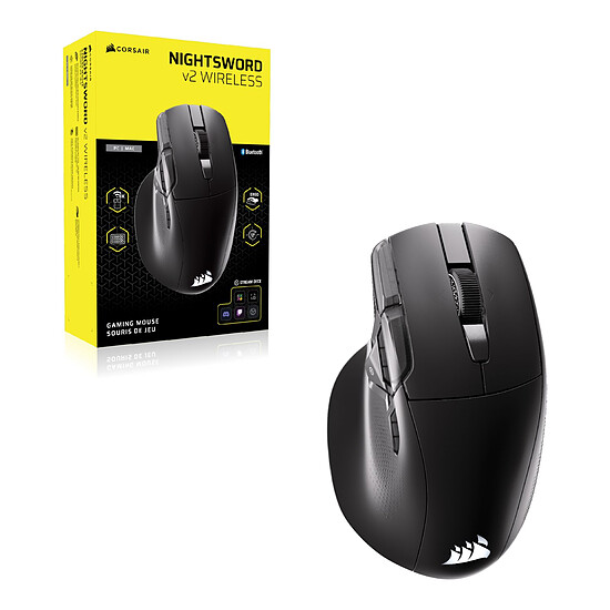 Souris PC Corsair Gaming Nightsword v2 SD Stream Deck - Autre vue