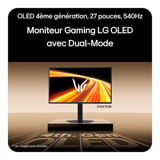 Écran PC LG UltraGear 27GX790B-B - Autre vue
