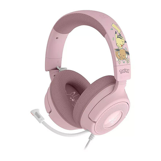 Casque micro Razer Kraken v4 X (Pokémon Pikachu/Evoli Edition)  - Autre vue