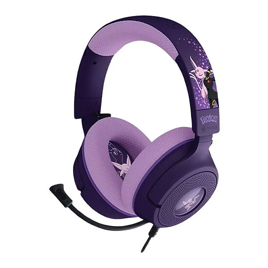 Casque micro Razer Kraken v4 X (Pokémon Mentali/Noctali Edition) - Autre vue
