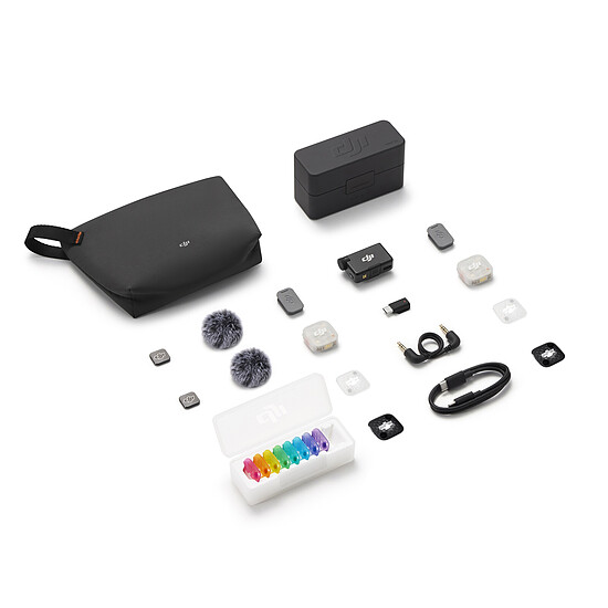 Microphone DJI Mic Mini 2S (2 TX + 1 Mobile RX + Charging Case) - Autre vue