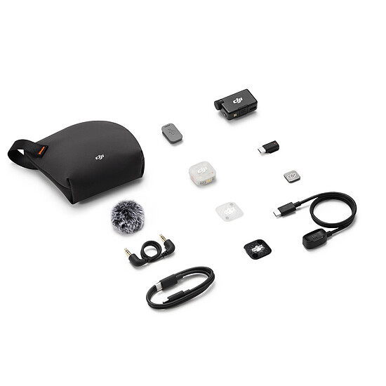 Microphone DJI Mic Mini 2S (1 TX + 1 Mobile RX) - Autre vue