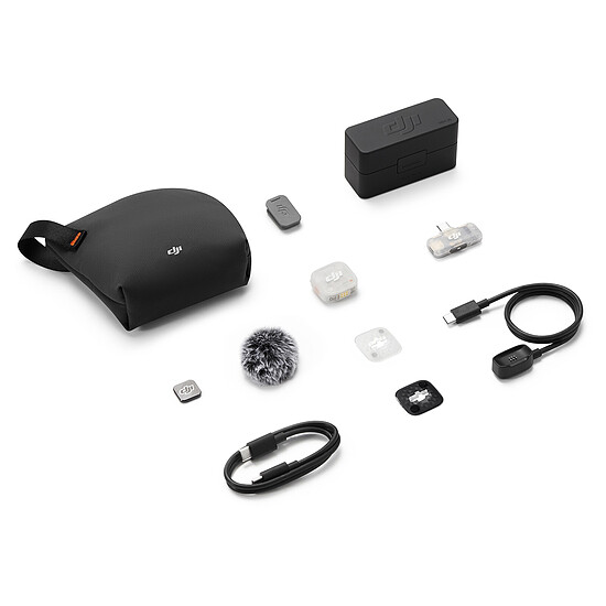 Microphone DJI Mic Mini 2S (1 TX + 1 Mobile RX + Charging Case) - Autre vue