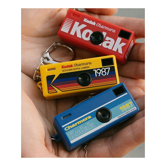 Appareil photo compact ou bridge Kodak Charmera Jaune - Autre vue