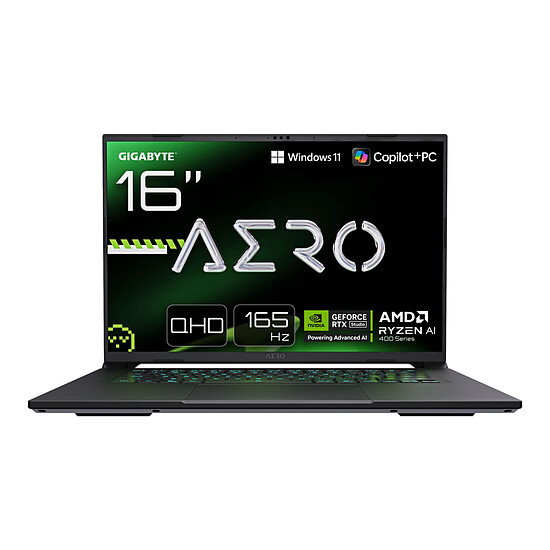 PC portable GIGABYTE AERO X16 4PHN4FRC64DH Copilot+ PC - Autre vue