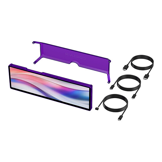 Écran PC Corsair XENEON EDGE - Violet - Autre vue