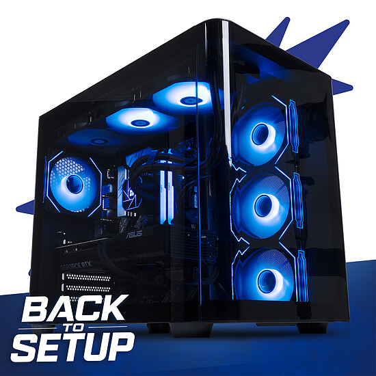 PC de bureau PC Gamer Stardust - Win11 installé (version d'essai) - Autre vue