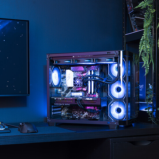 PC de bureau PC Gamer Stardust - Win11 installé (version d'essai) - Autre vue
