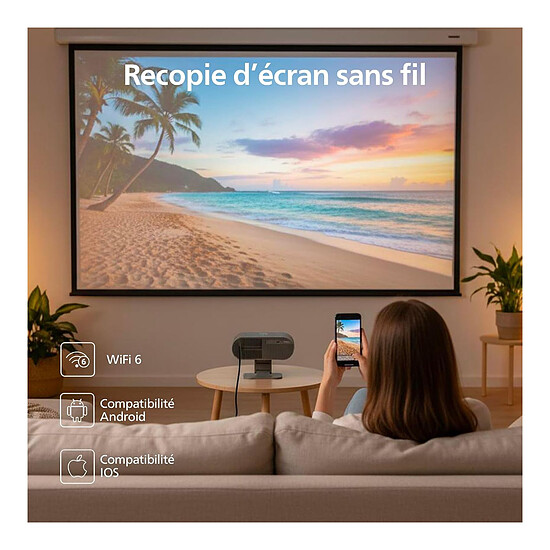 Vidéoprojecteur Philips NeoPix 160 - Led Full HD - 250 Lumens - Autre vue