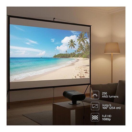 Vidéoprojecteur Philips NeoPix 160 - Led Full HD - 250 Lumens - Autre vue