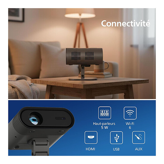 Vidéoprojecteur Philips NeoPix 160 - Led Full HD - 250 Lumens - Autre vue